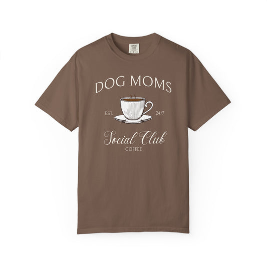 Dog Moms Coffee Social Club T-Shirt