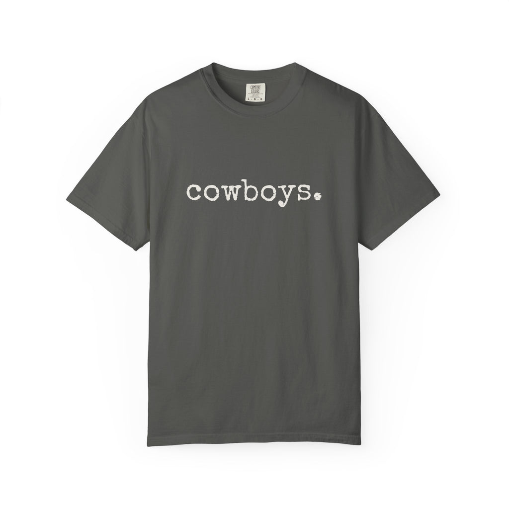 Cowboys T-Shirt (typewriter font)