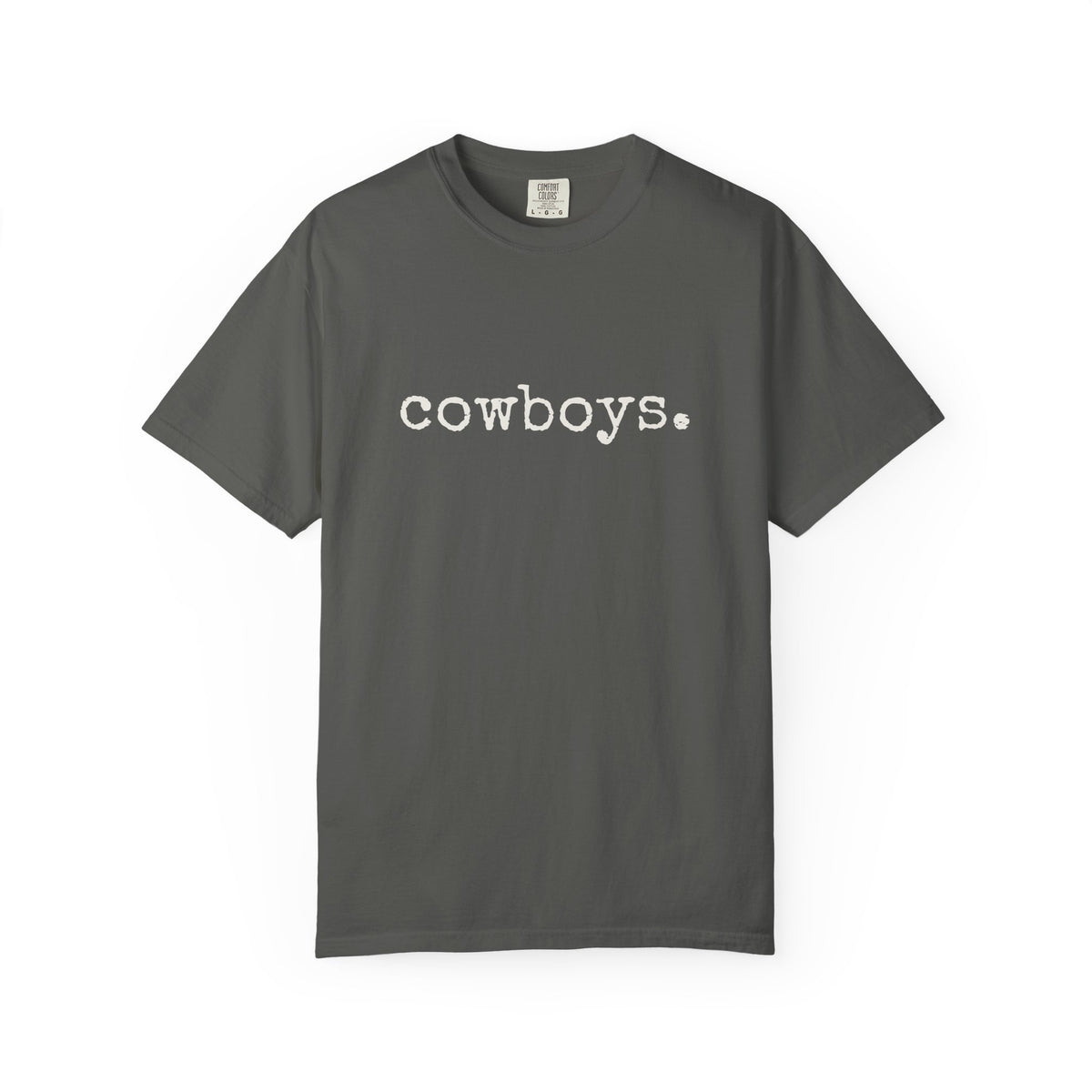 Cowboys T-Shirt (typewriter font)