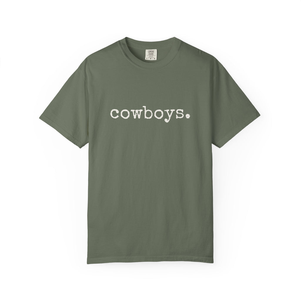 Cowboys T-Shirt (typewriter font)