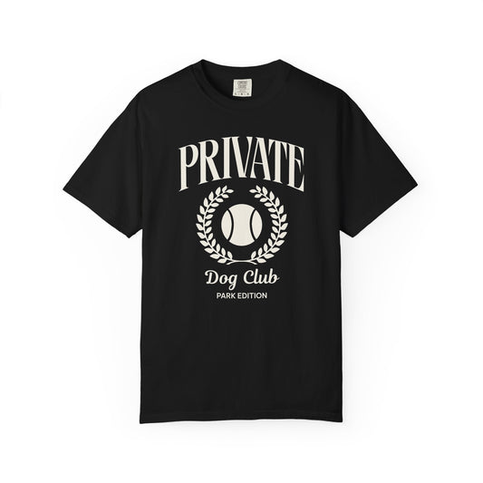 Private Dog Club (Tennis Ball) T-Shirt