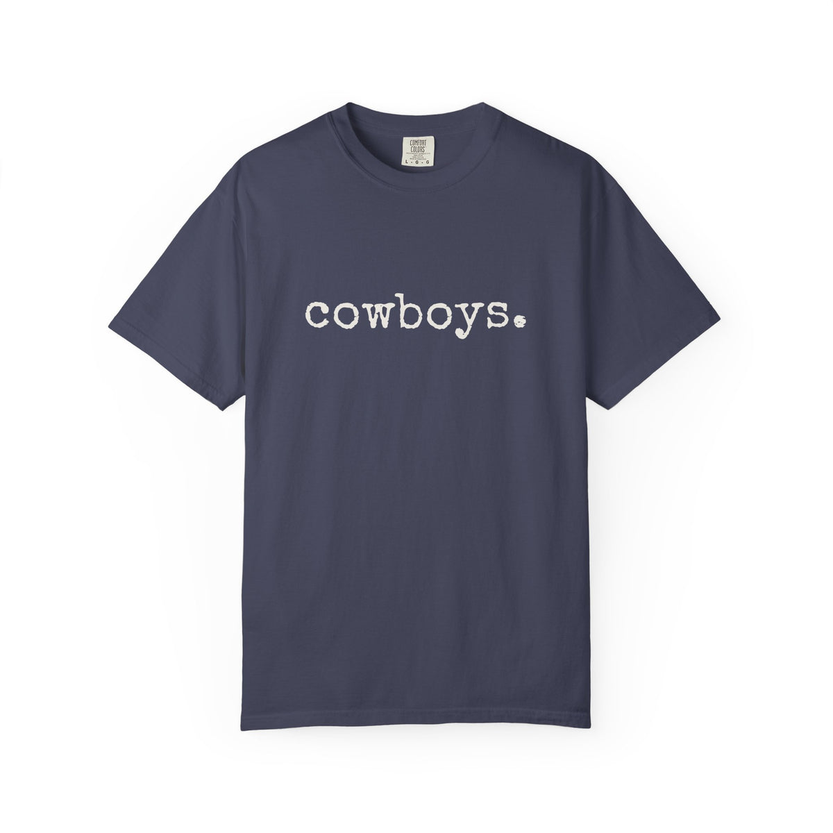 Cowboys T-Shirt (typewriter font)