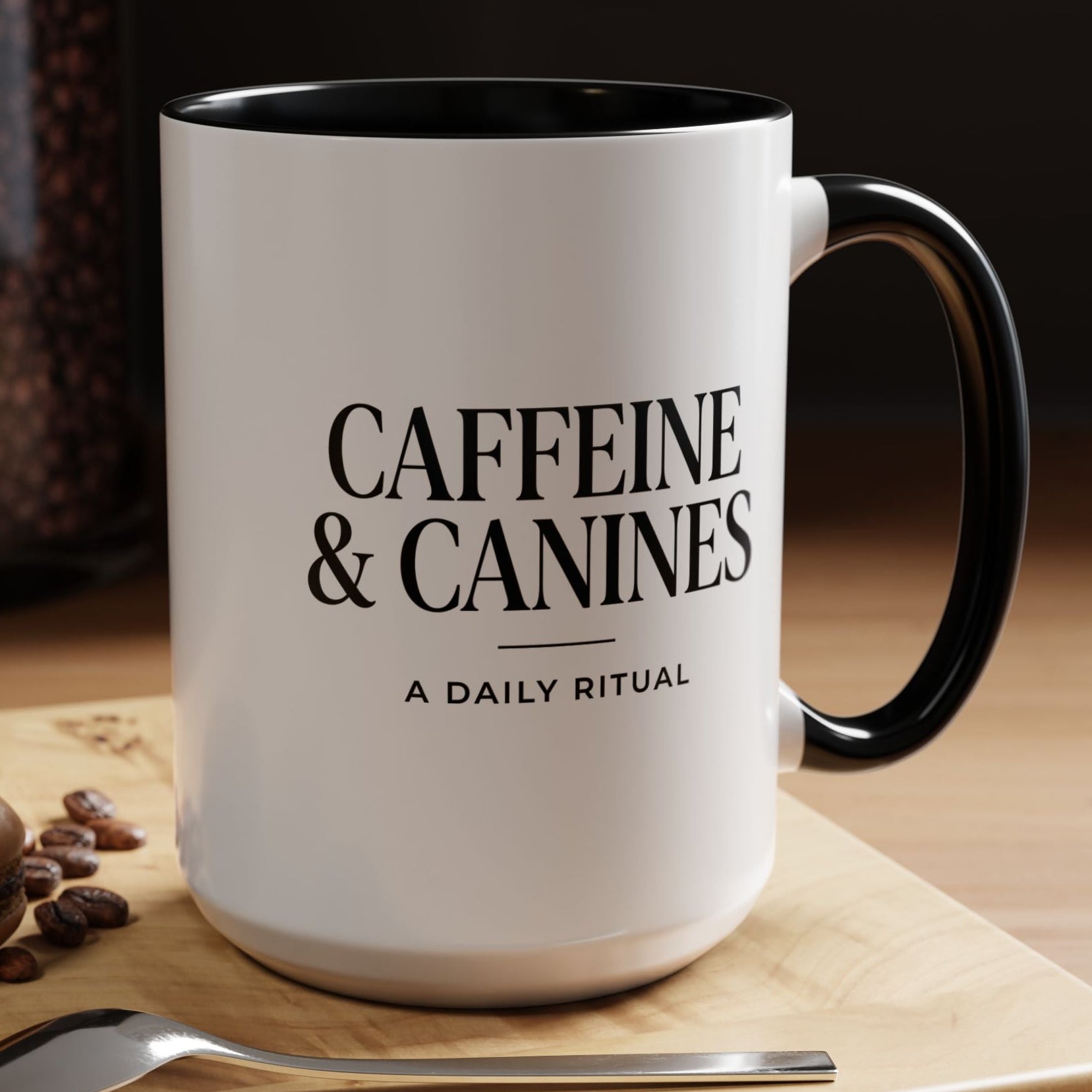 Caffeine & Canines Coffee Mug