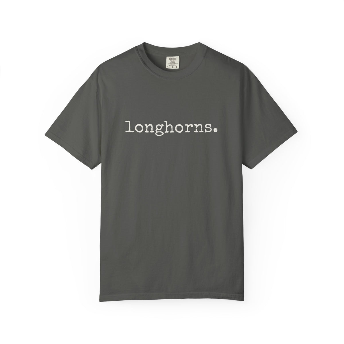 Longhorns T-Shirt (typewriter font)