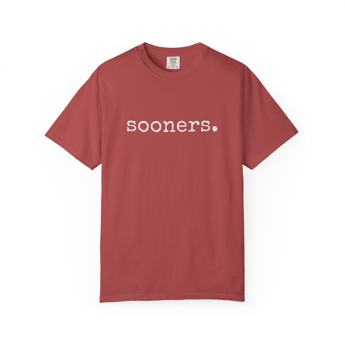 Sooners T-Shirt (typewriter font)