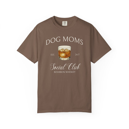 Dog Moms Whiskey Social Club T-Shirt