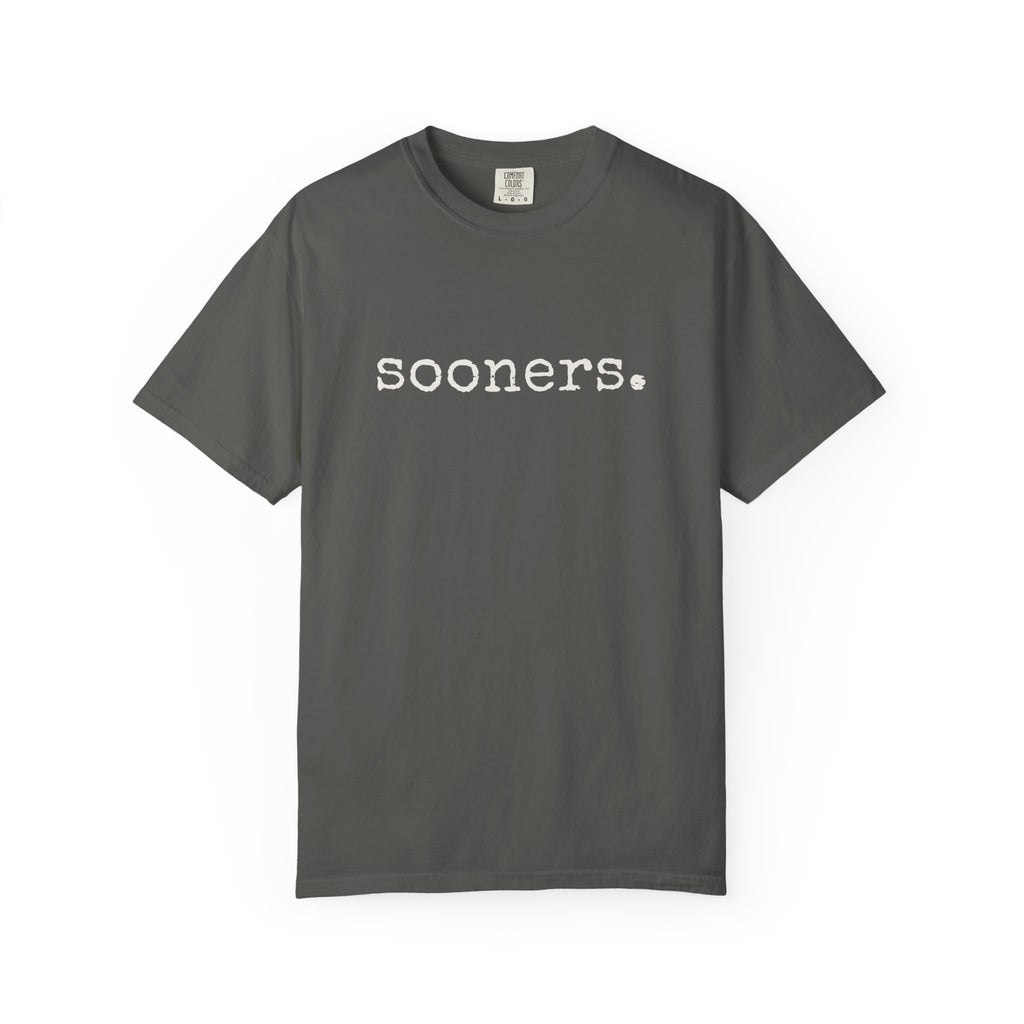 Sooners T-Shirt (typewriter font)