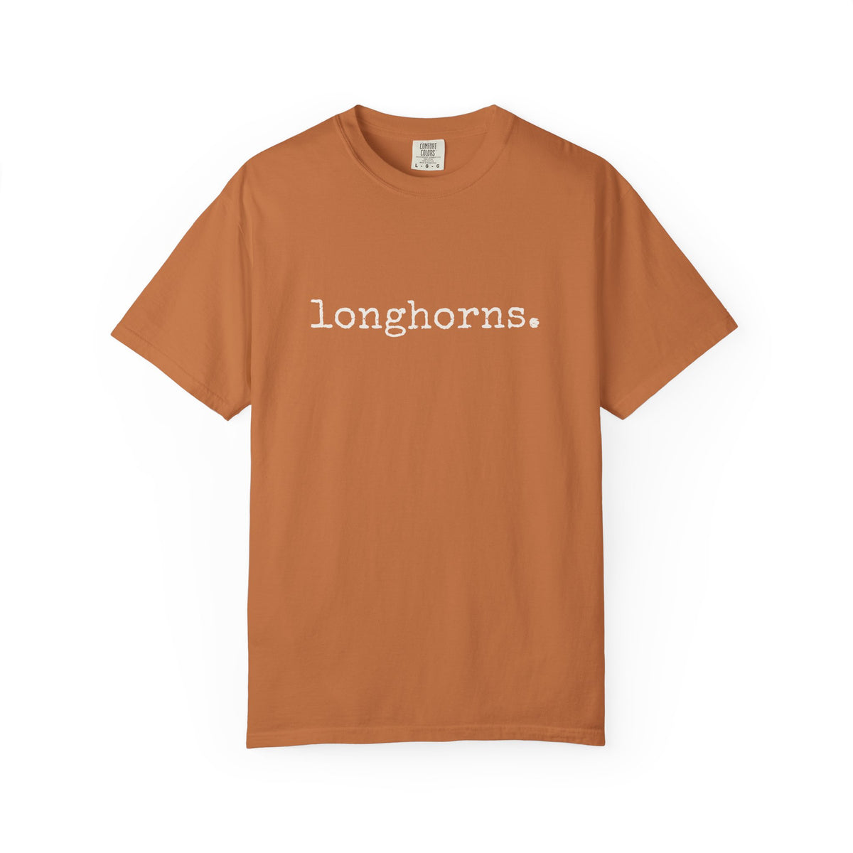 Longhorns T-Shirt (typewriter font)
