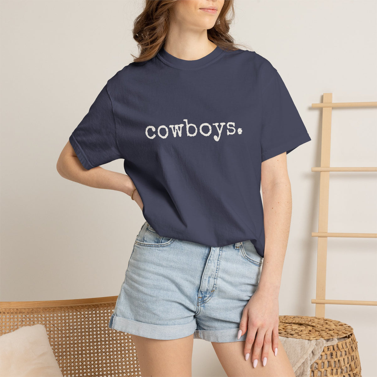 Cowboys T-Shirt (typewriter font)