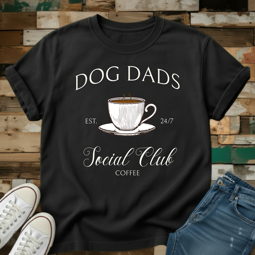 Dog Dads Coffee Social Club T-Shirt