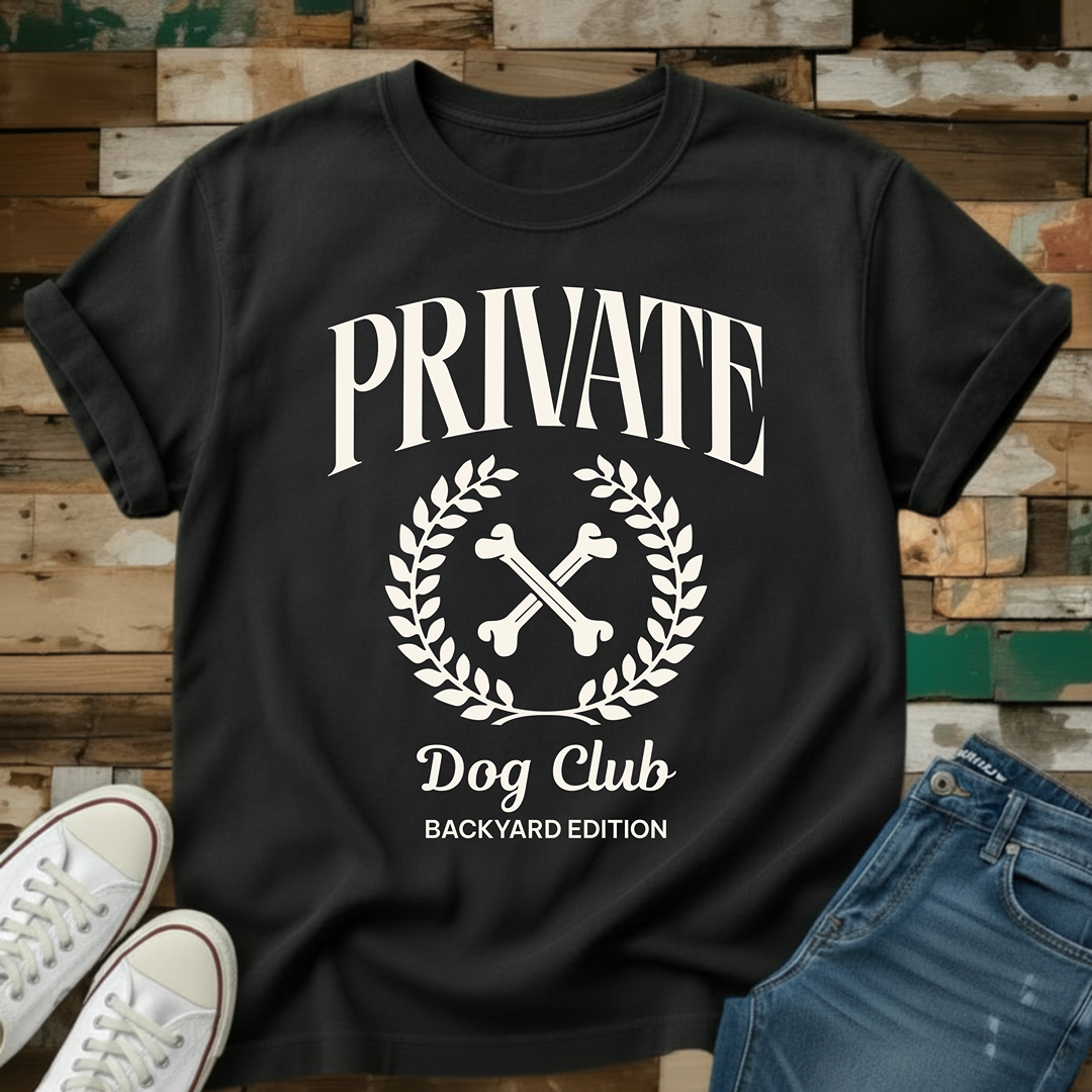 Private Dog Club (Bone) T-Shirt