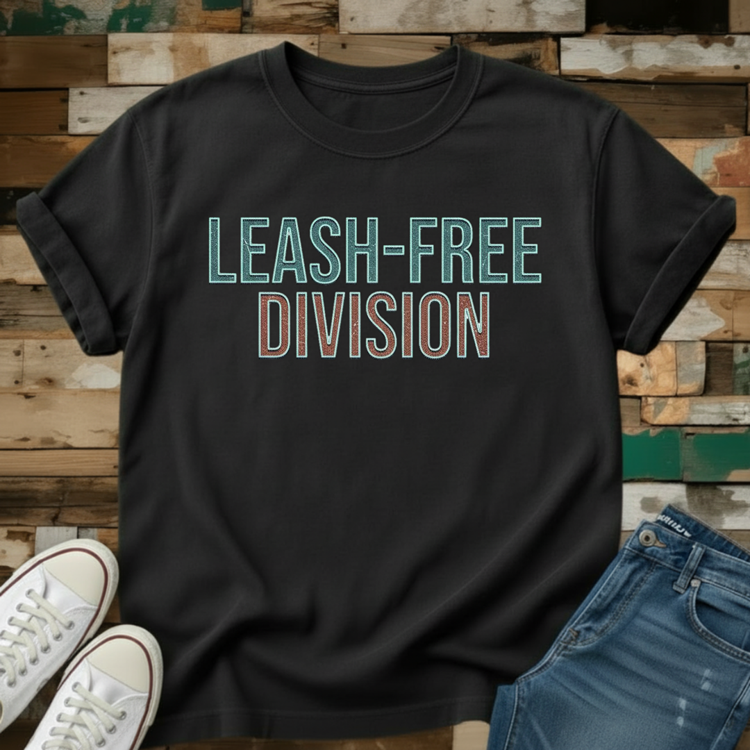 Leash-Free Division: Vintage Edition T-Shirt