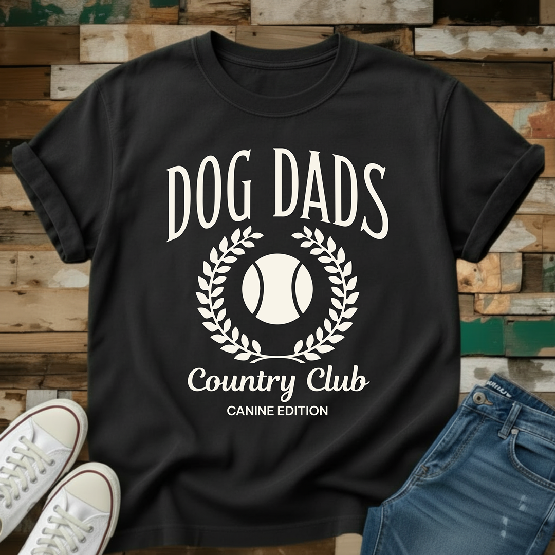 Dog Dads Country Club T-Shirt
