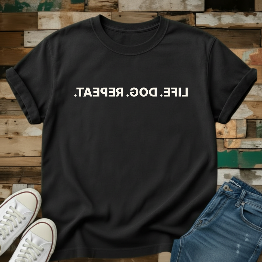 Life. Dog. Repeat T-Shirt