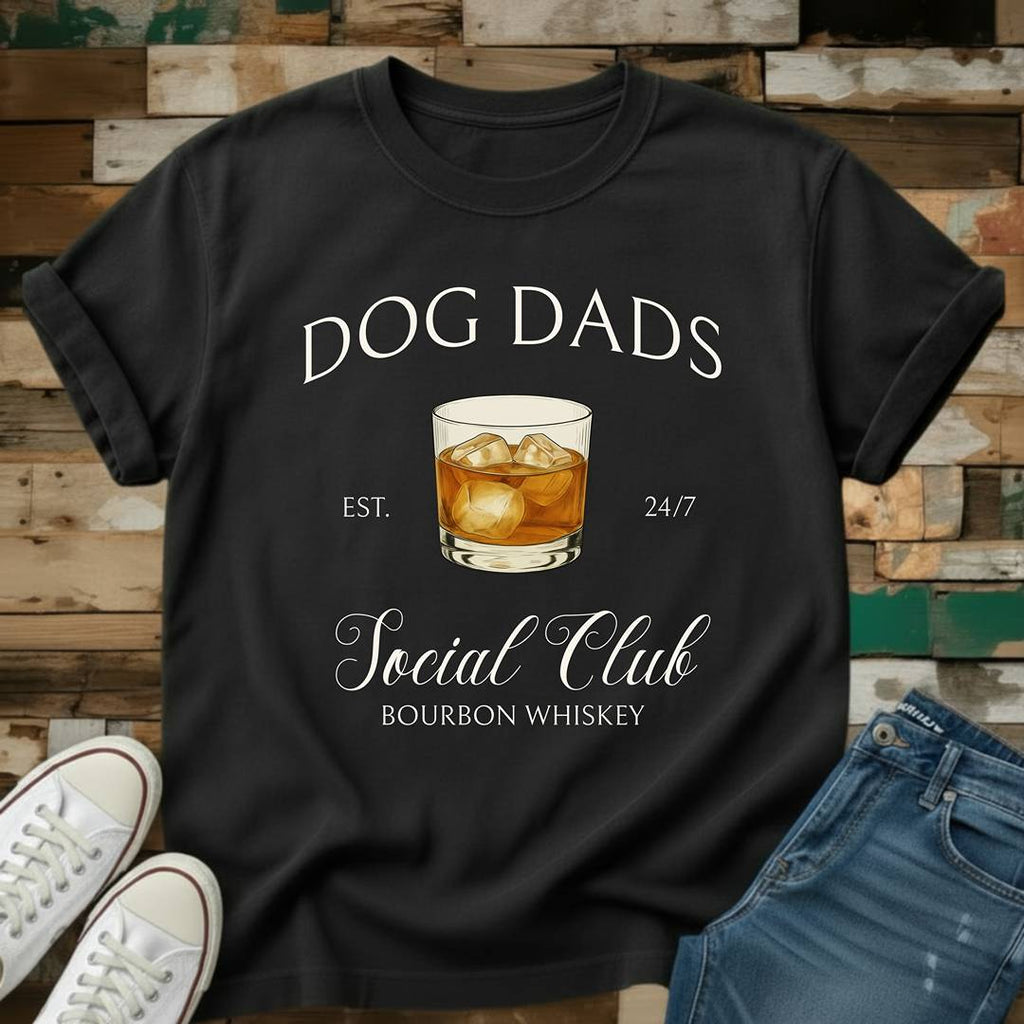 Dog Dads Whiskey Social Club T-Shirt