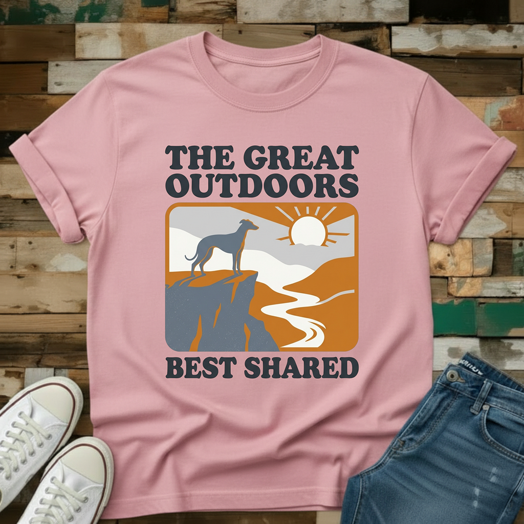 The Great Outdoors...Best Shared T-Shirt