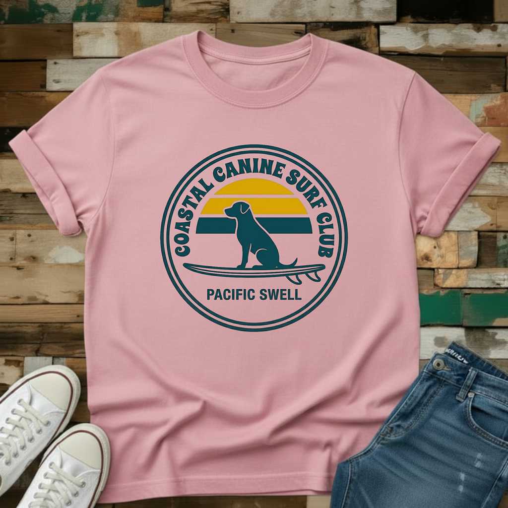 Coastal Canine Surf Club T-Shirt