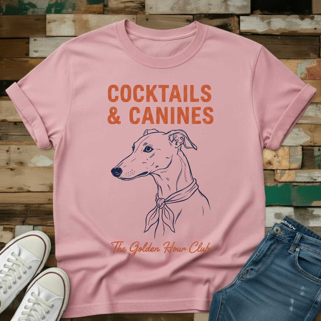 Canines & Cocktails T-Shirt