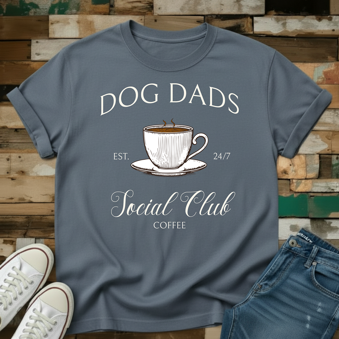 Dog Dads Coffee Social Club T-Shirt