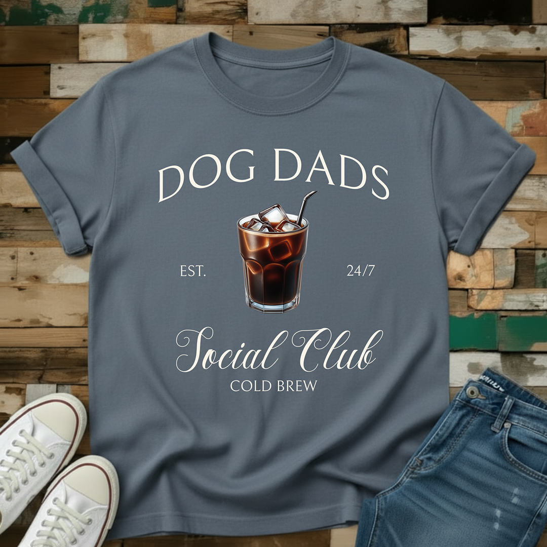 Dog Dads Cold Brew Social Club T-Shirt