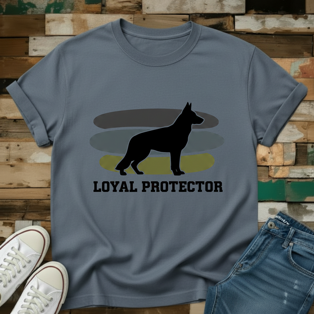 Loyal Protector--German Shepherd T-Shirt