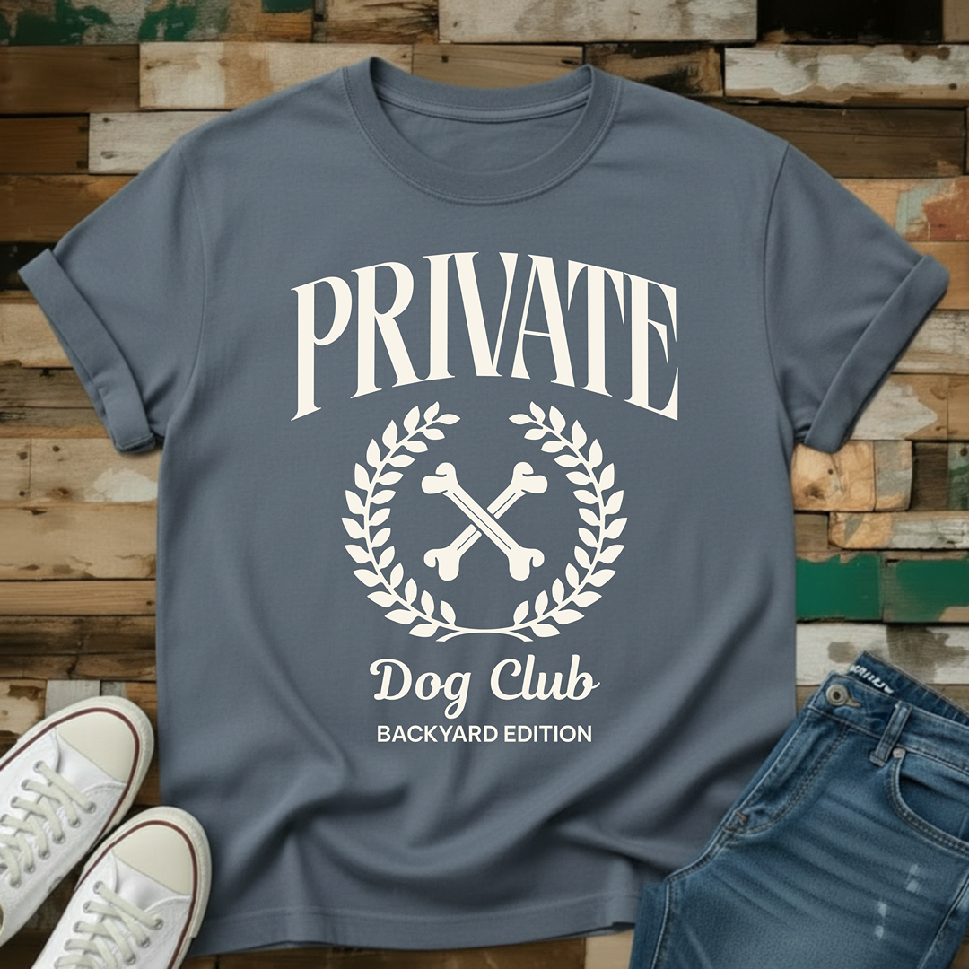 Private Dog Club (Bone) T-Shirt