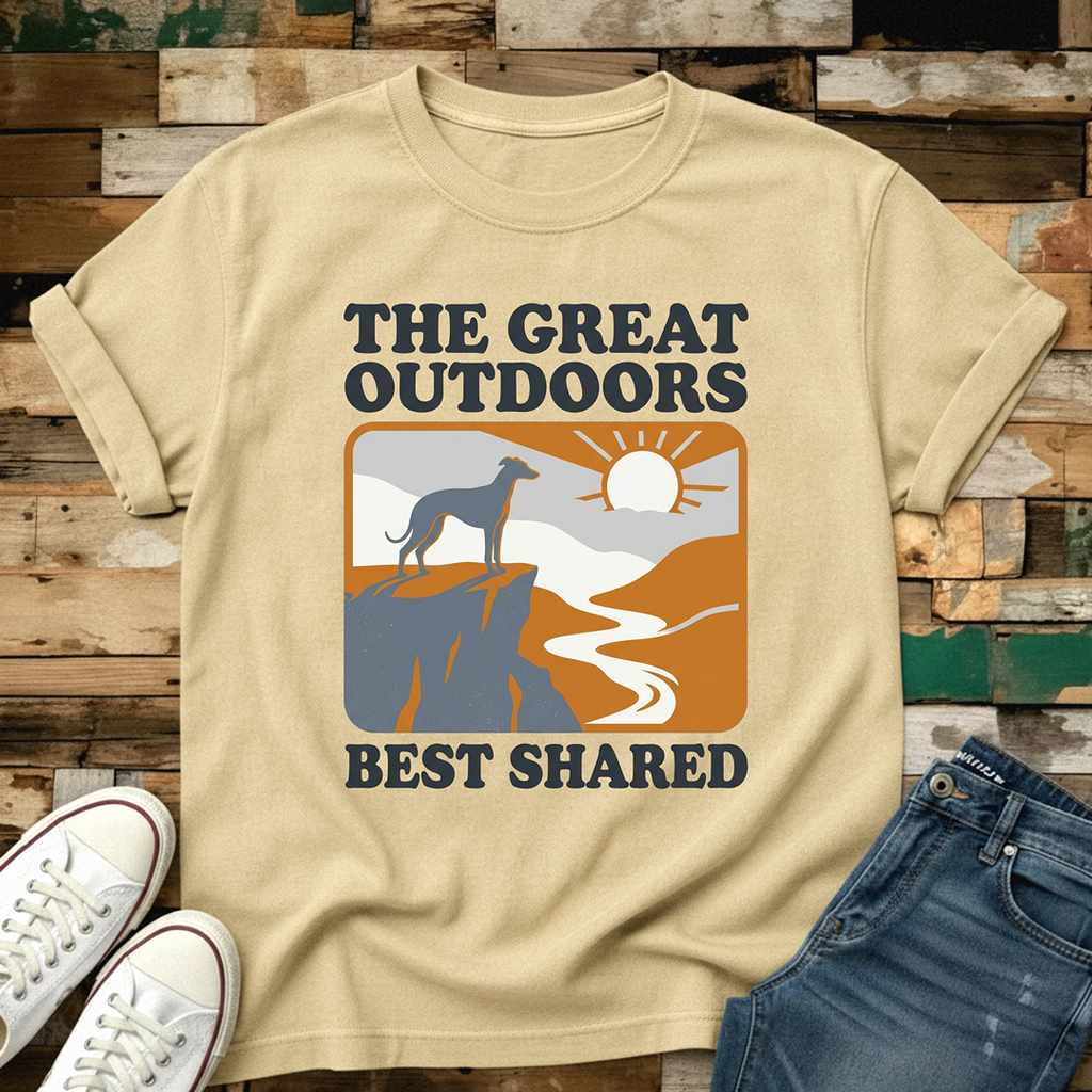 The Great Outdoors...Best Shared T-Shirt