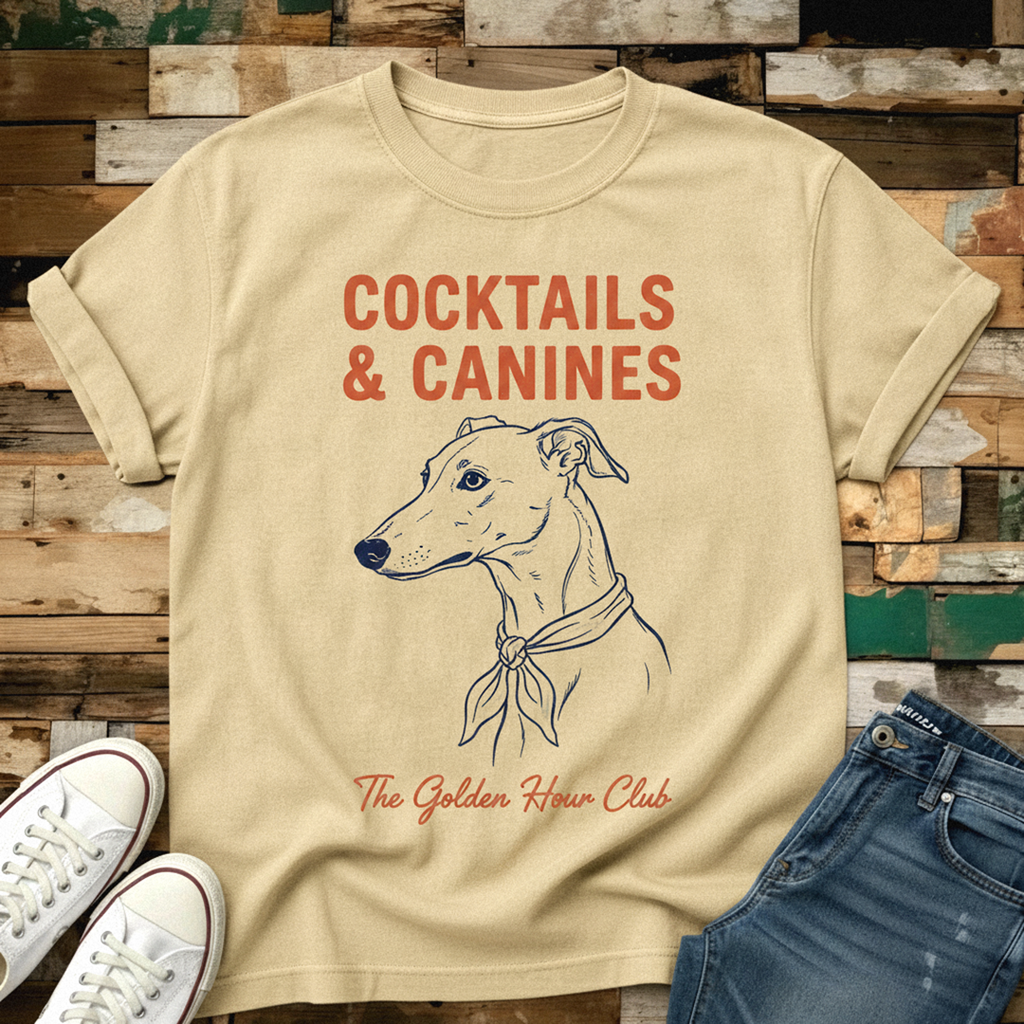 Canines & Cocktails T-Shirt