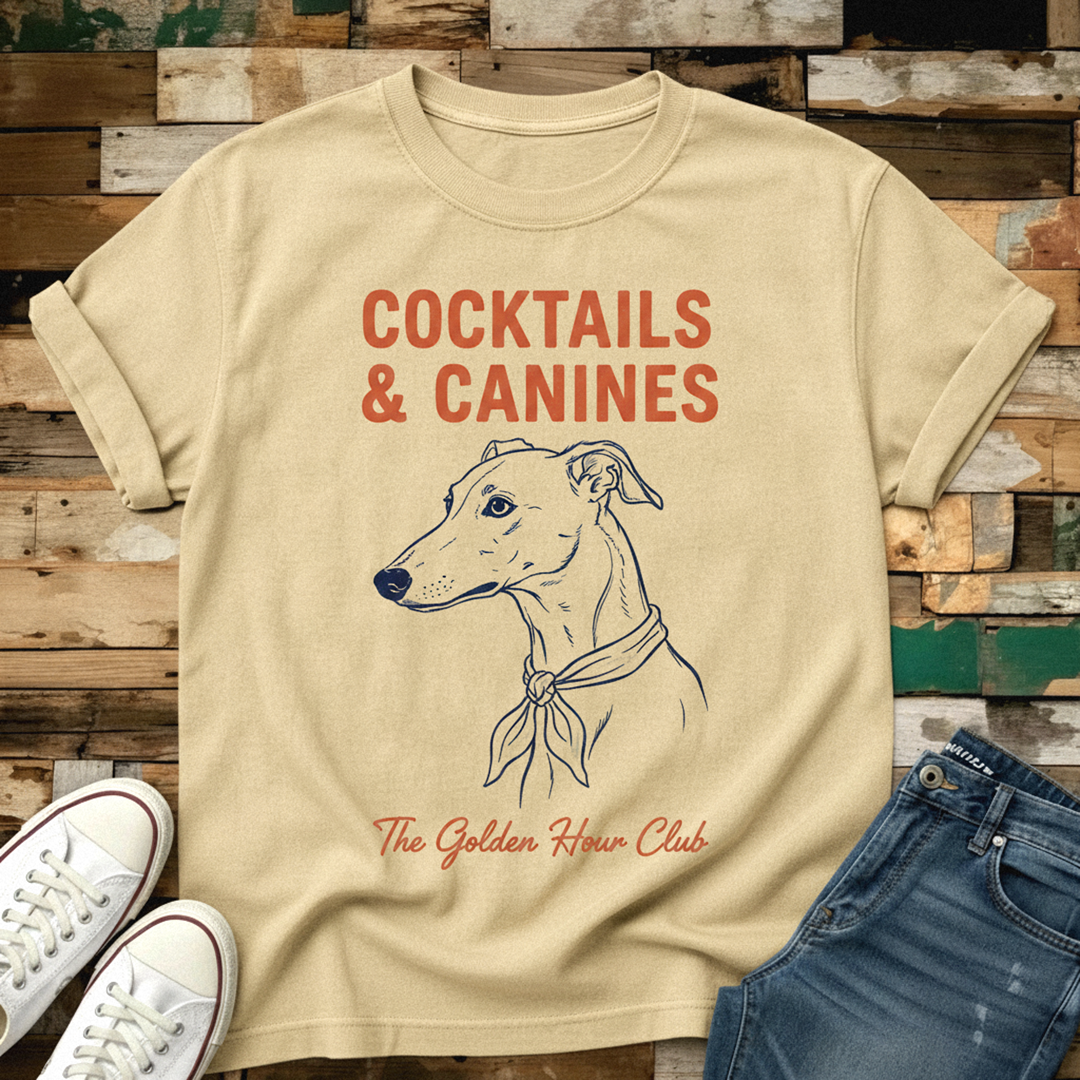 Canines & Cocktails T-Shirt