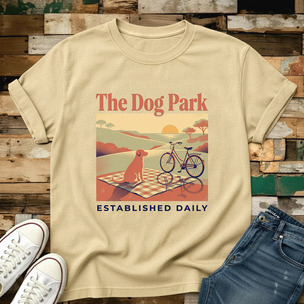The Dog Park...Established Daily T-Shirt