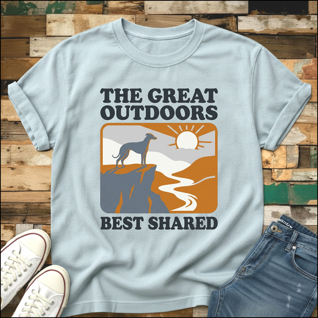 The Great Outdoors...Best Shared T-Shirt