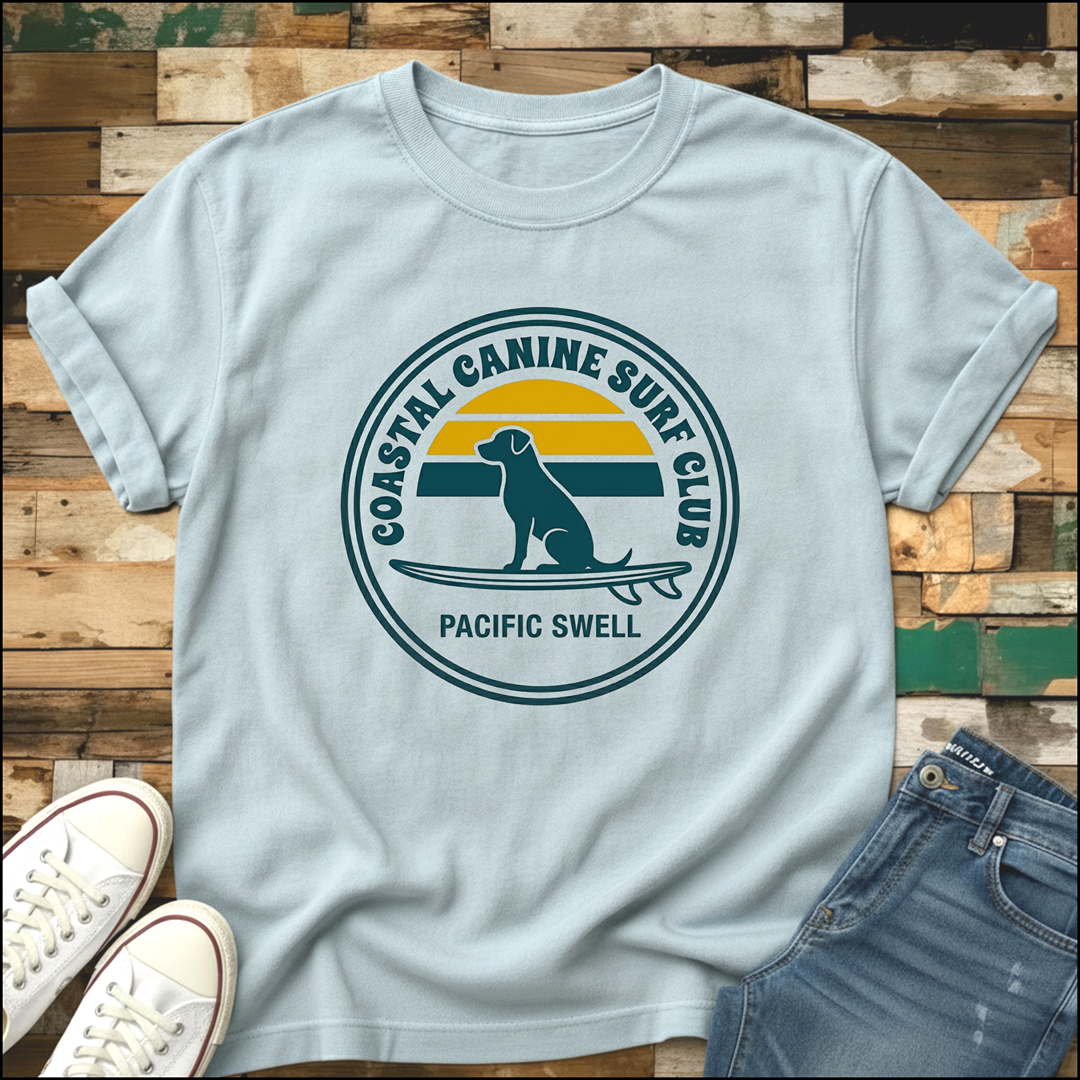 Coastal Canine Surf Club T-Shirt