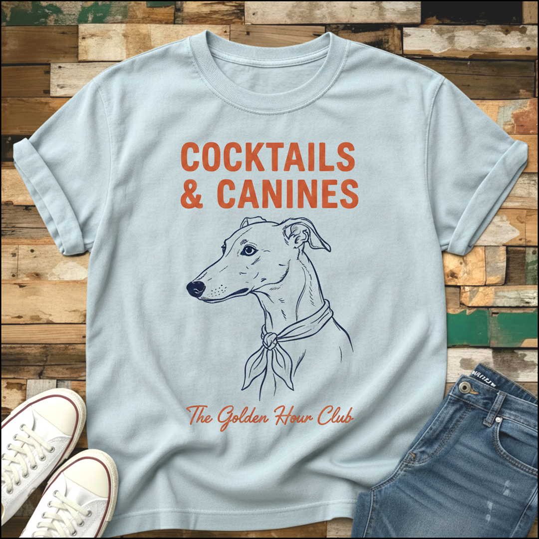 Canines & Cocktails T-Shirt
