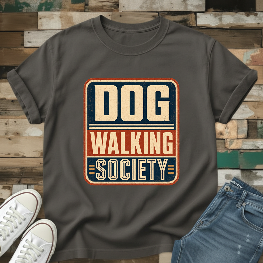 Dog Walking Society T-Shirt