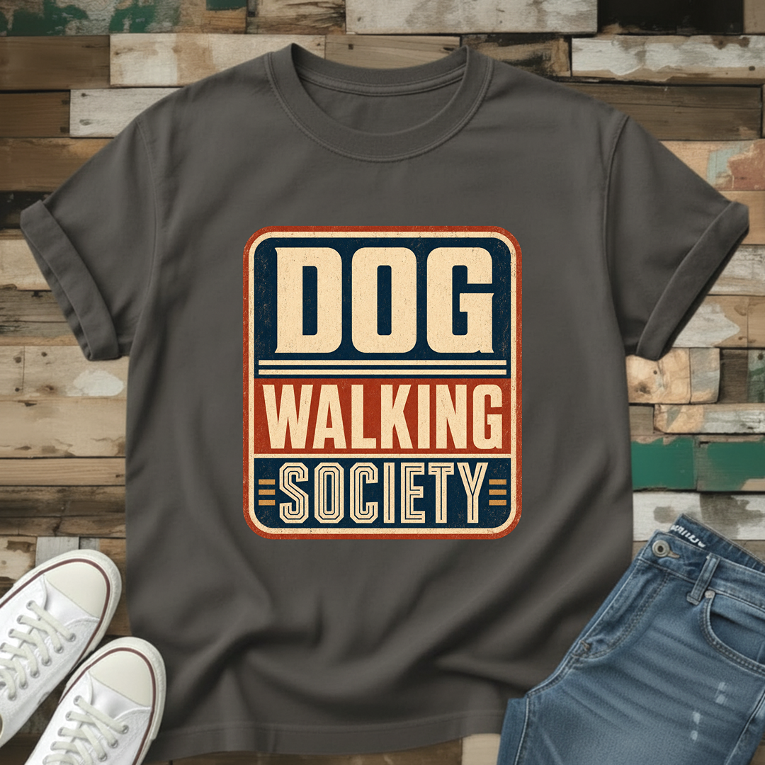 Dog Walking Society T-Shirt