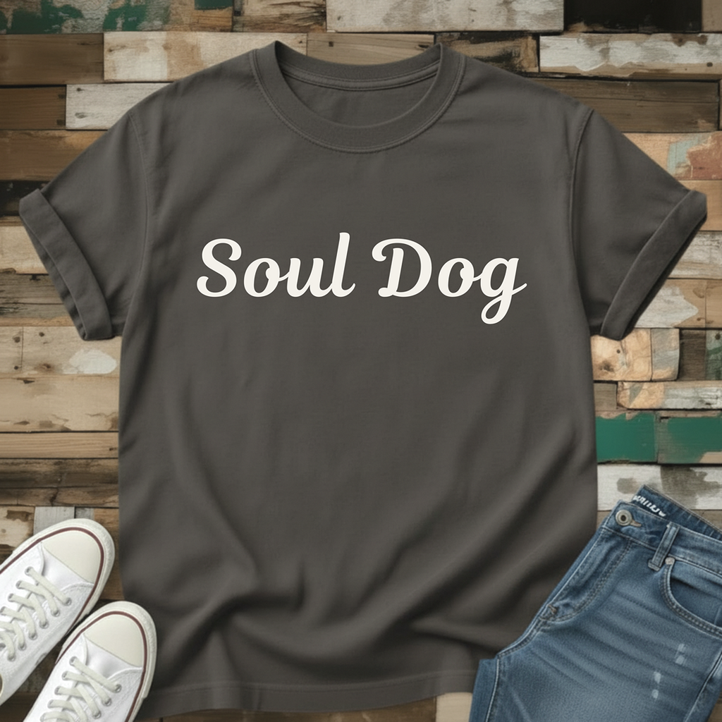 Soul Dog Script T-Shirt