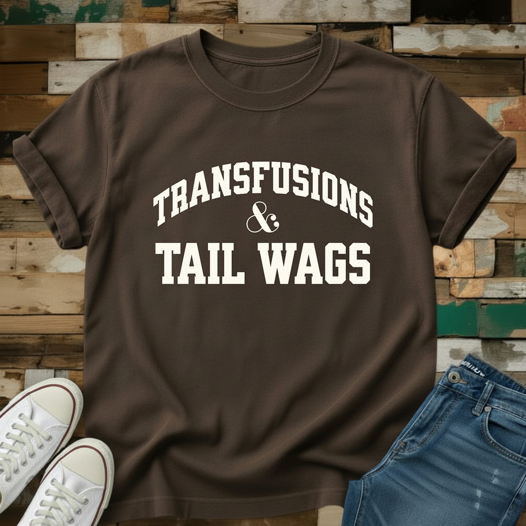 Transfusions & Tail Wags T-Shirt