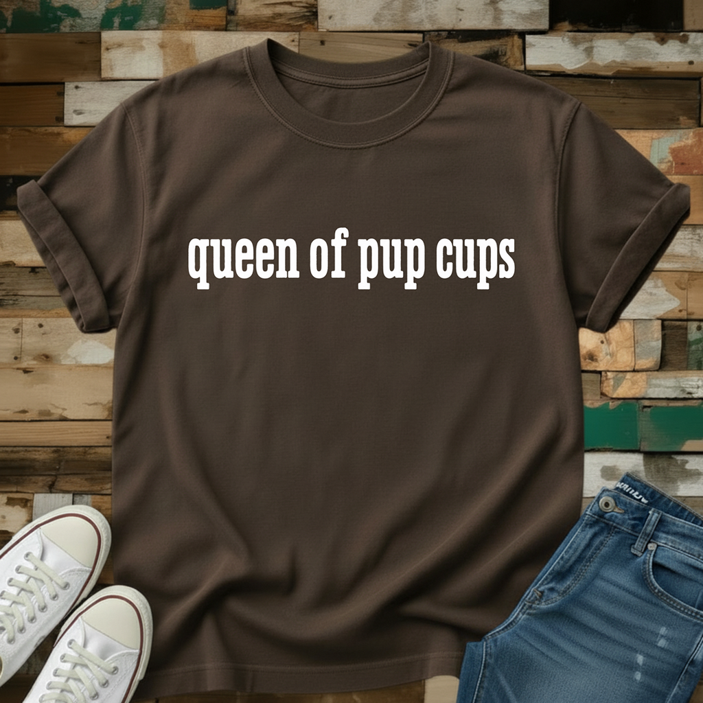 Queen Of Pup Cups T-Shirt