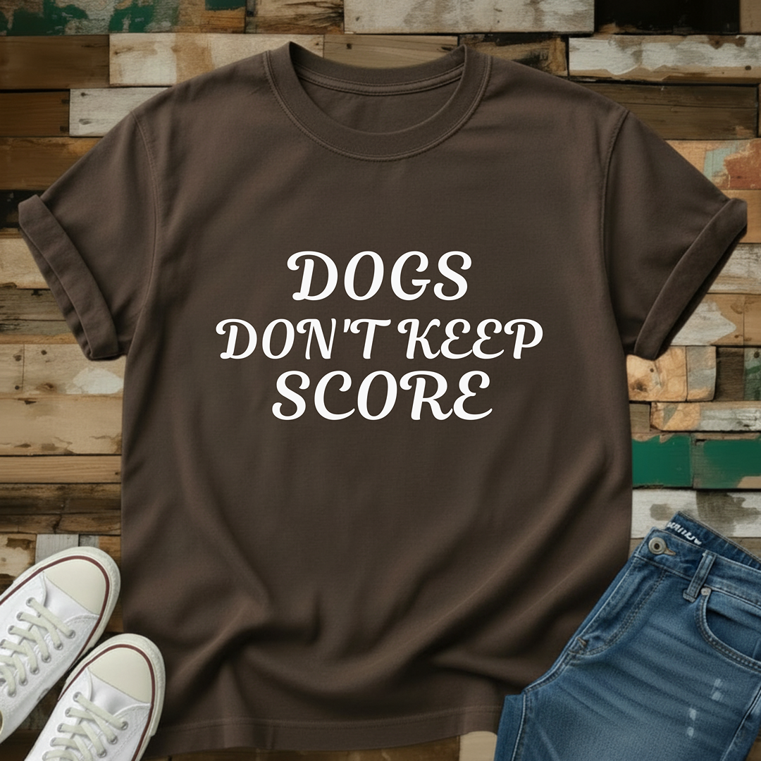Dogs Don't Keep Score T-Shirt