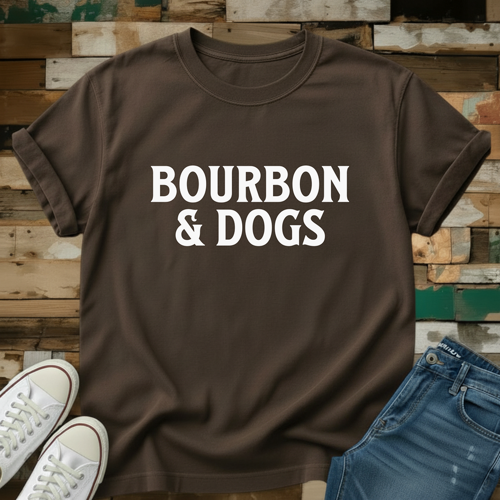 Bourbon & Dogs T-Shirt