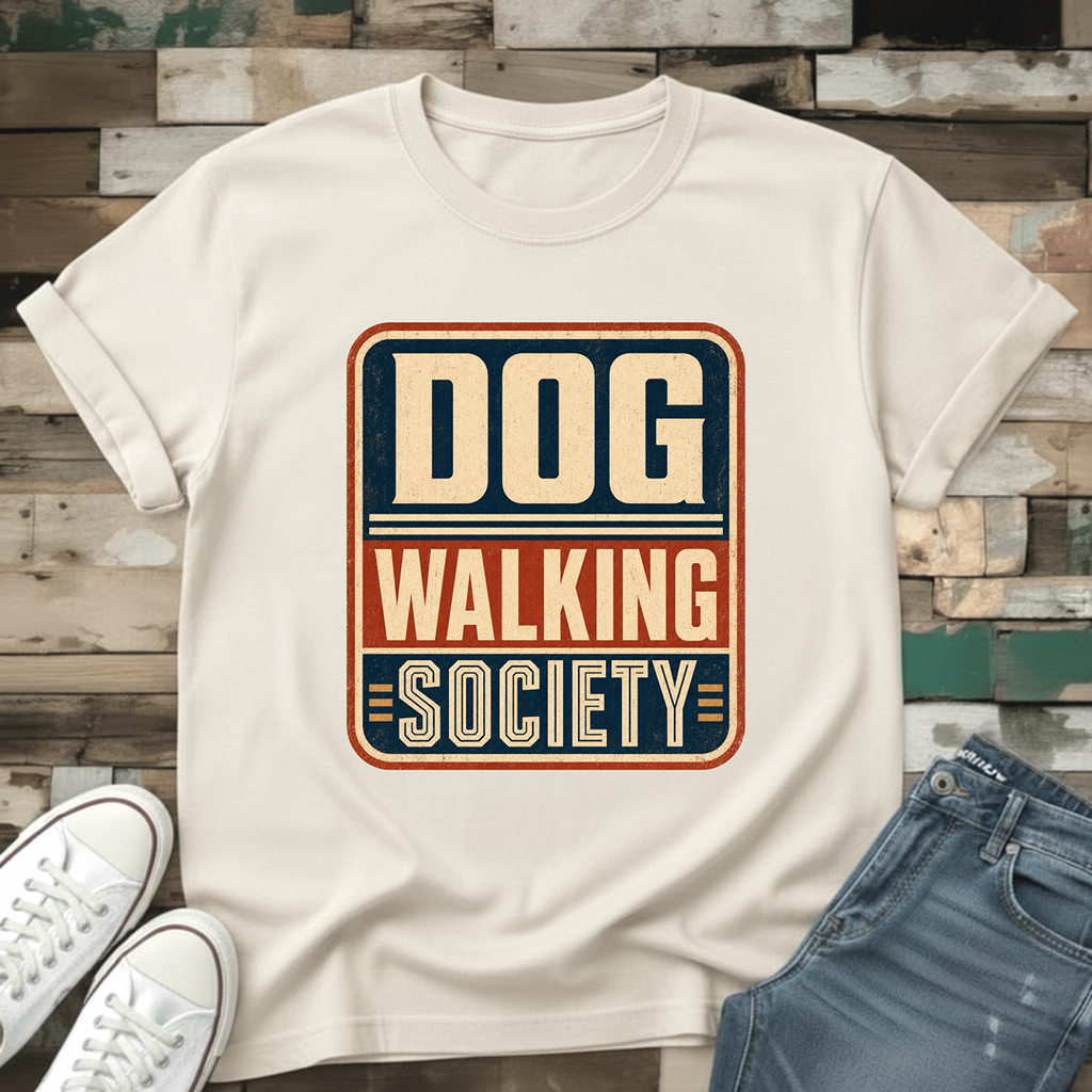 Dog Walking Society T-Shirt