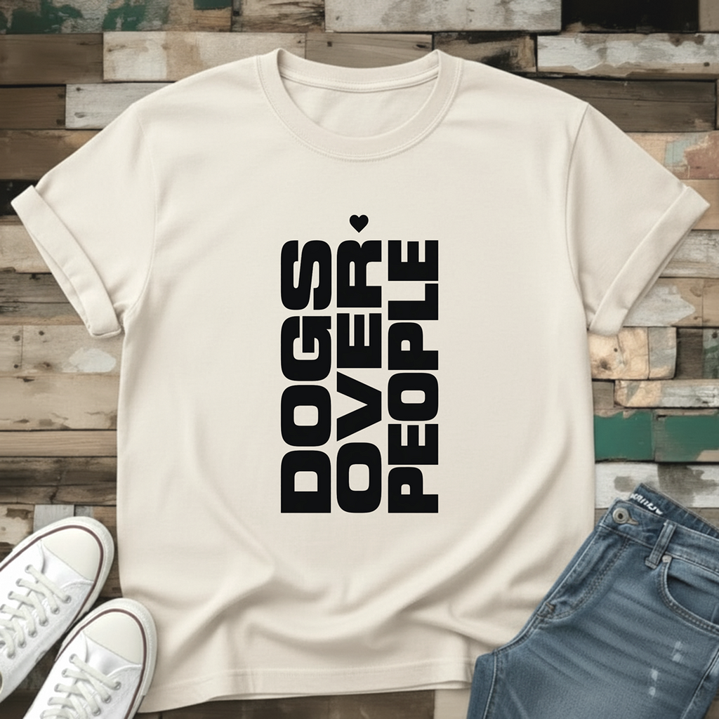 Dogs Over People T-Shirt