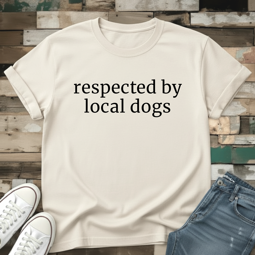 Respected By Local Dogs T-Shirt