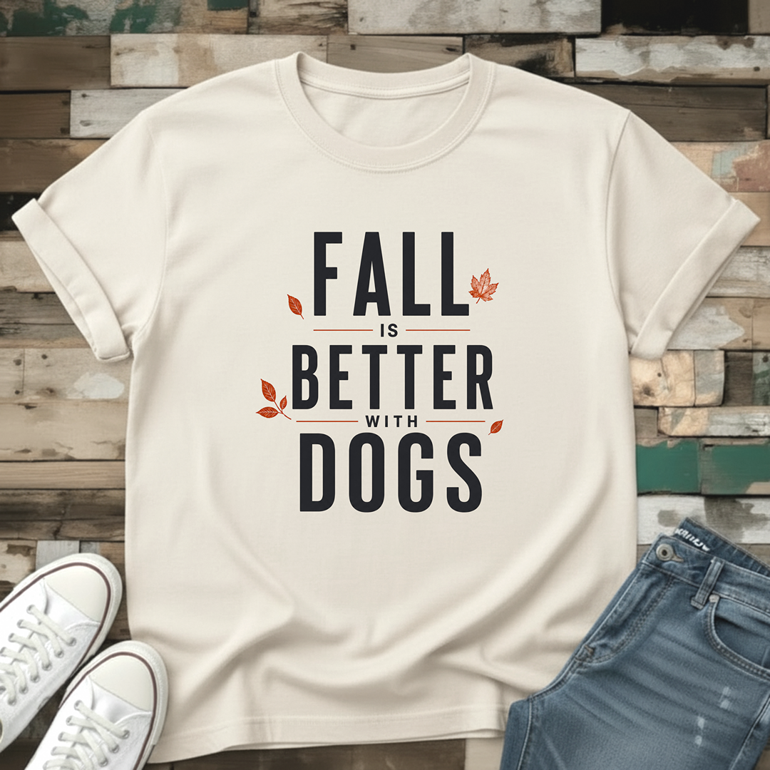 Better With Dogs T-Shirt