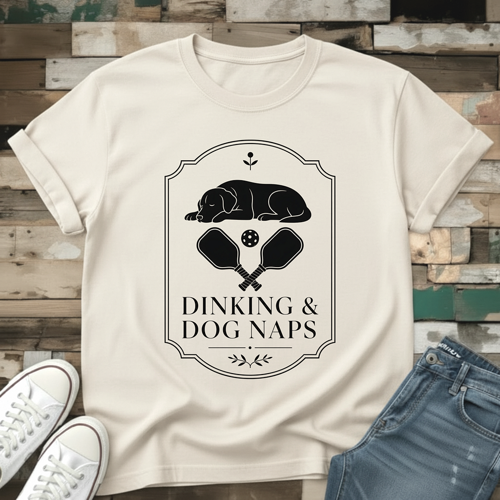 Dinking & Dog Naps T-Shirt