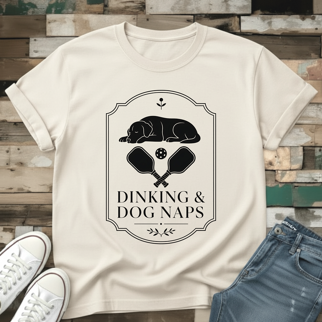 Dinking & Dog Naps T-Shirt