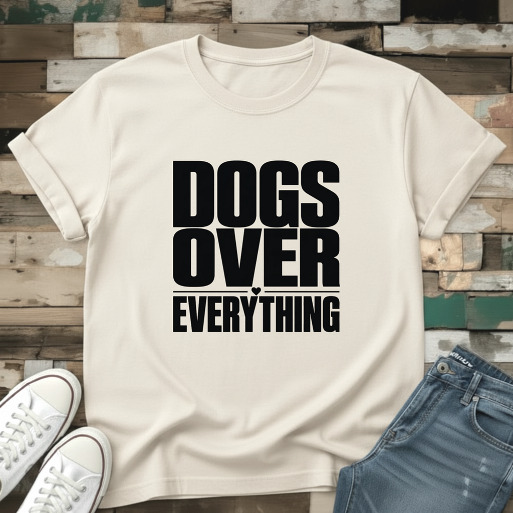 Dogs Over Everything T-Shirt