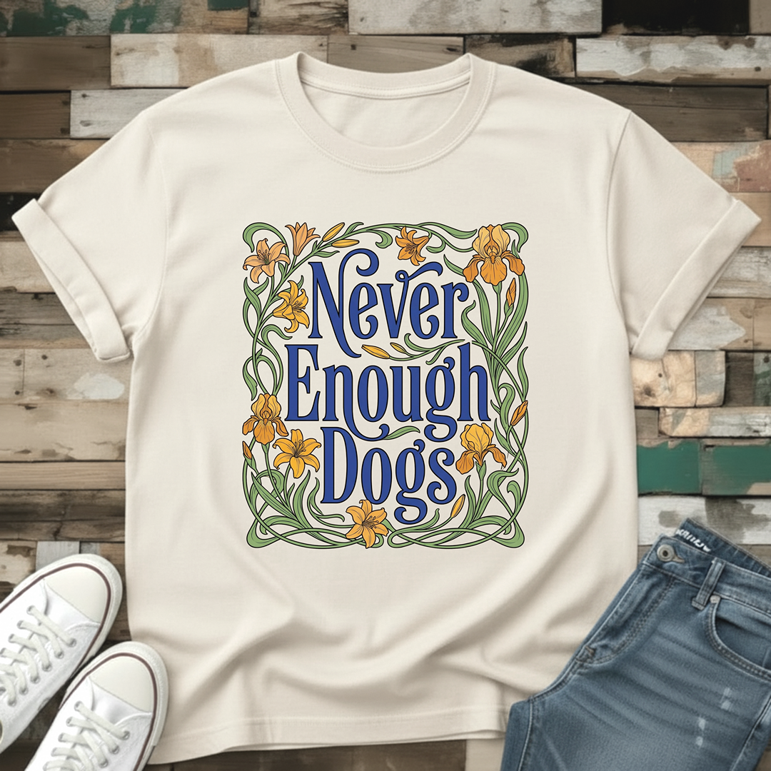 Never Enough Dogs T-Shirt