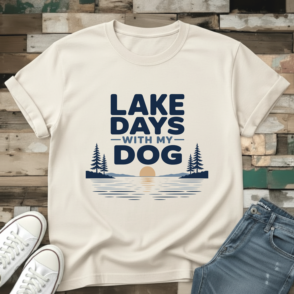 Lake Days With My Dog T-Shirt