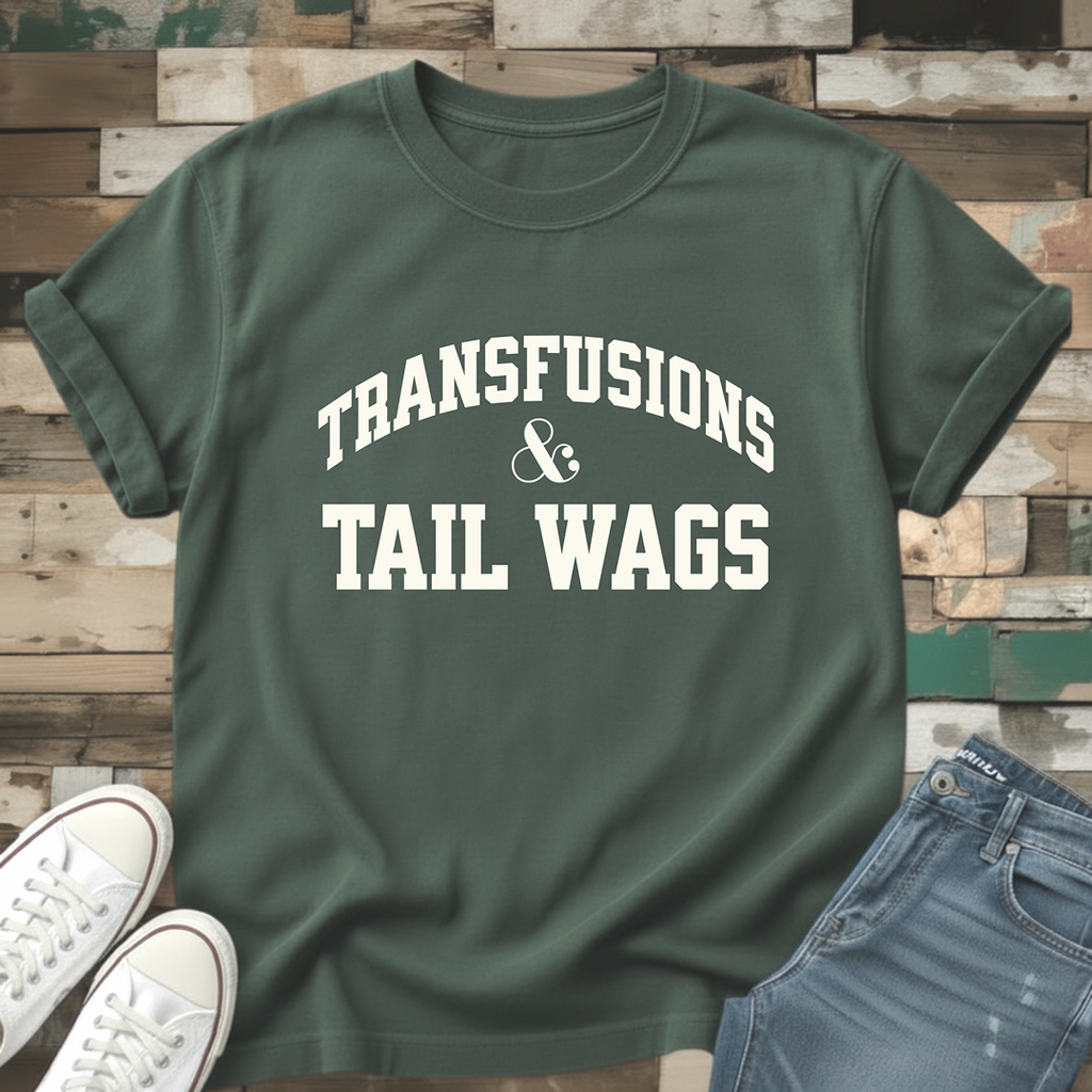 Transfusions & Tail Wags T-Shirt